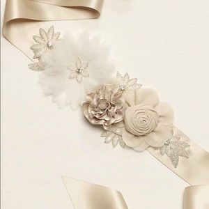 Champaign Bridal Sash